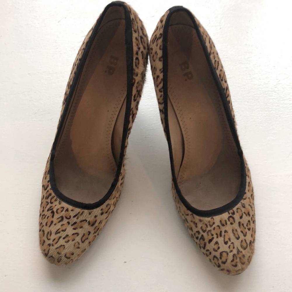 Nordstrom BP animal print pumps. Size 6.5